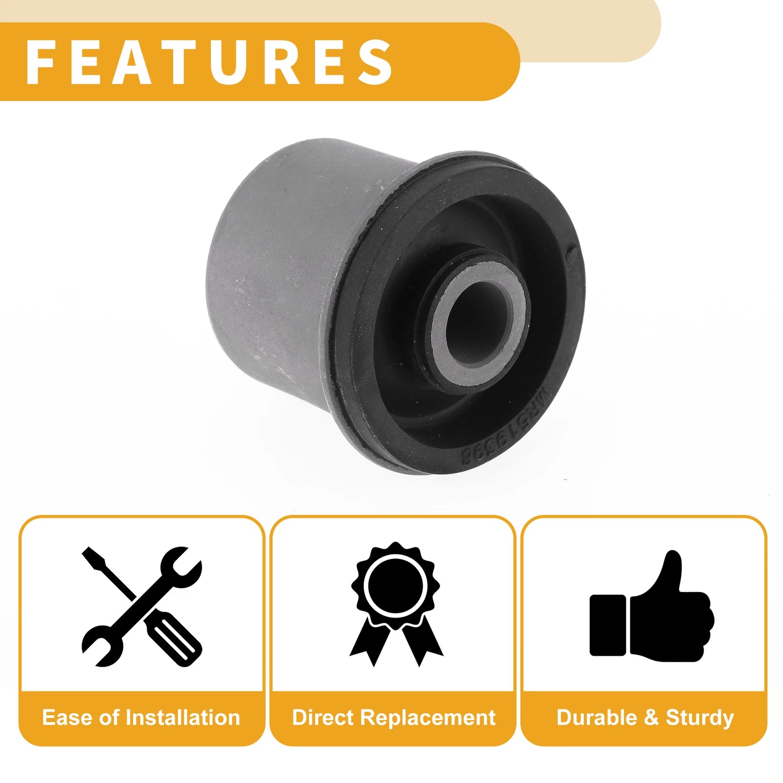 Front Upper Control Arm Suspension Bushing for Mitsubishi Montero (2001–2006)
