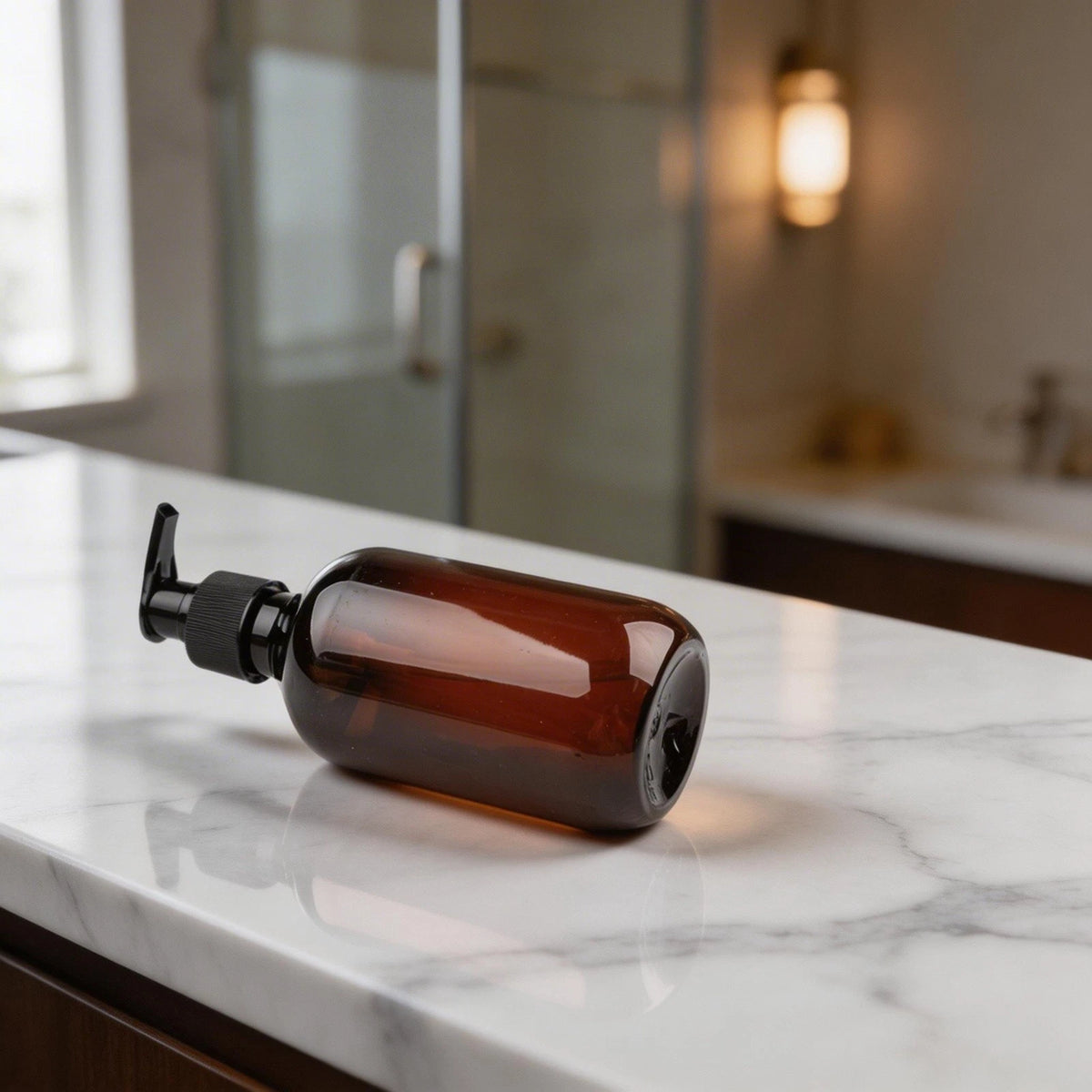 Wall Mounted Soap Dispenser Pump Holder for Shampoo and Shower Gel