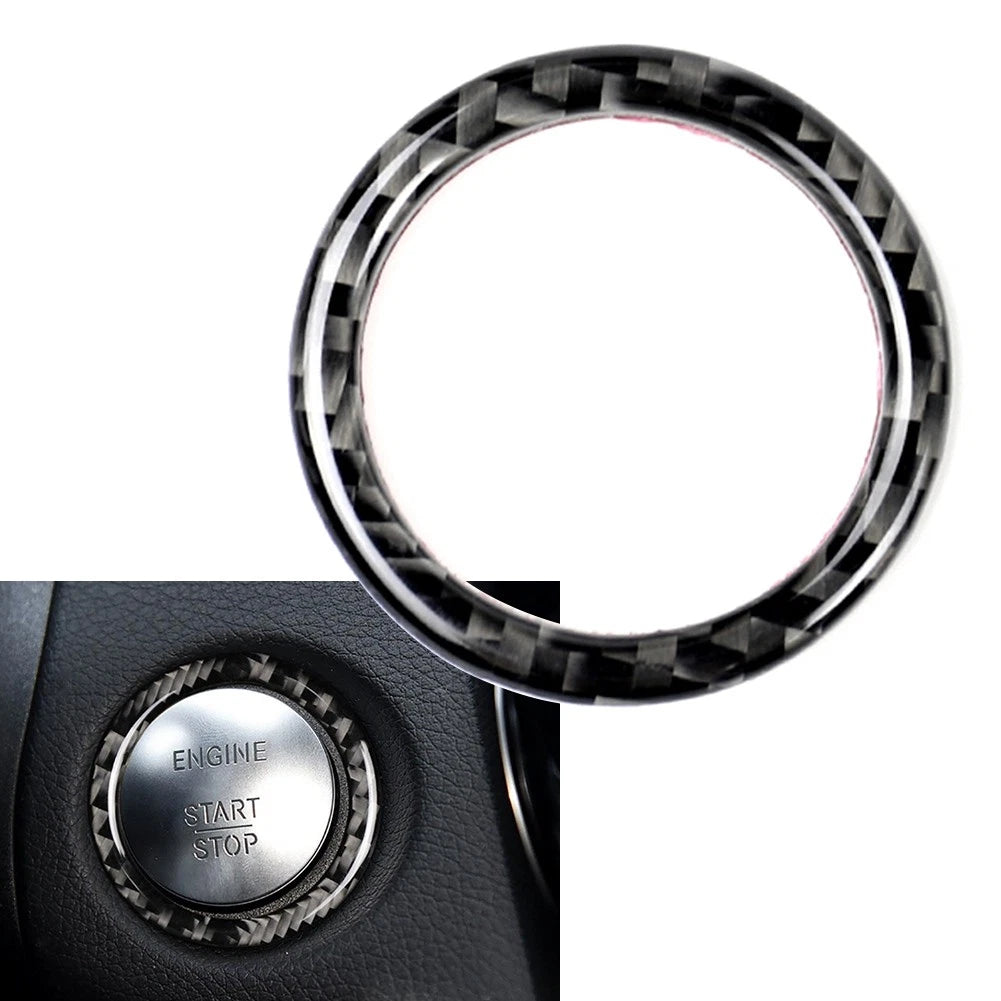 Engine Start Stop Button Ring Cover for Benz A B C GLC GLA CLA Class (W176)