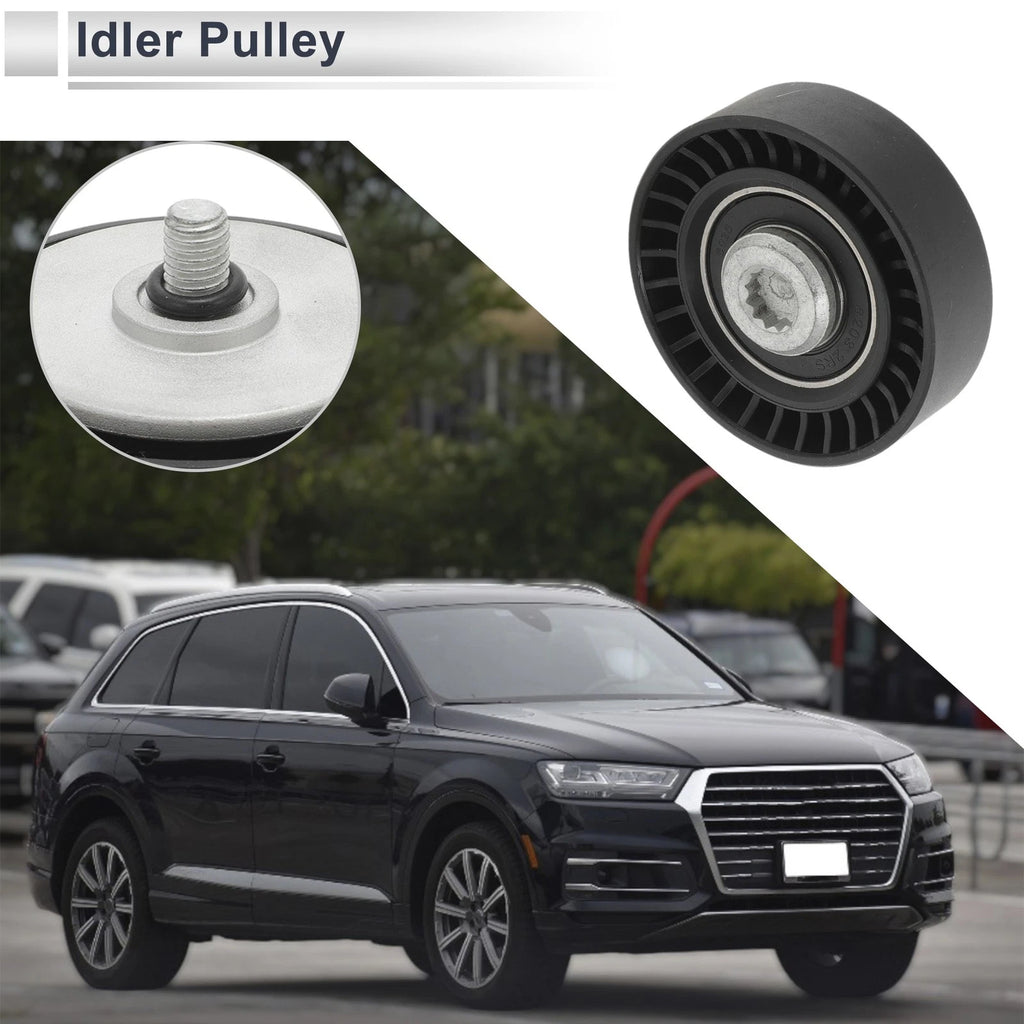 Drive Belt Idler Pulley Replacement for Audi A6 2018–2024 (1 Piece)