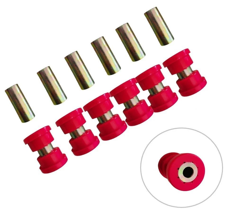 6X Performance Polyurethane Bushing Kit for Honda Civic (1996–2000)