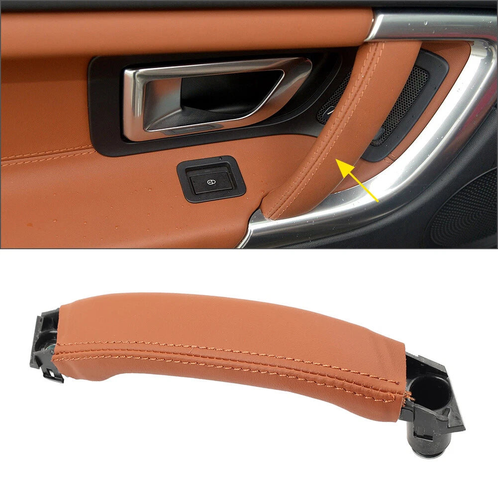 Left Door Leather Pull Handle for Land Rover Discovery (2015–2019)