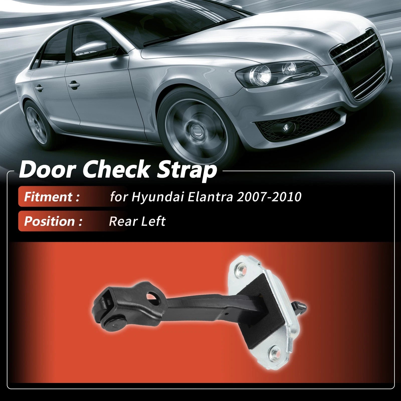 Rear Left Door Check Strap Replacement for Hyundai Elantra (2007–2010)