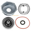 Rear Brake Drum Cover for Yamaha Big Bear 250 400 YFM250 YFM400 Bruin 350 YFM350 (1990–2006)