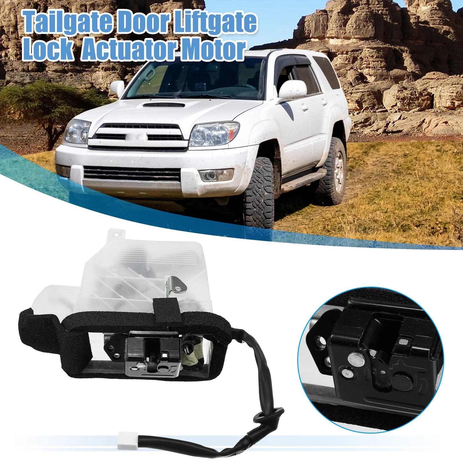 Tailgate Lock Trunk Latch Actuator for Toyota 4Runner (2003–2009) 69110-35090