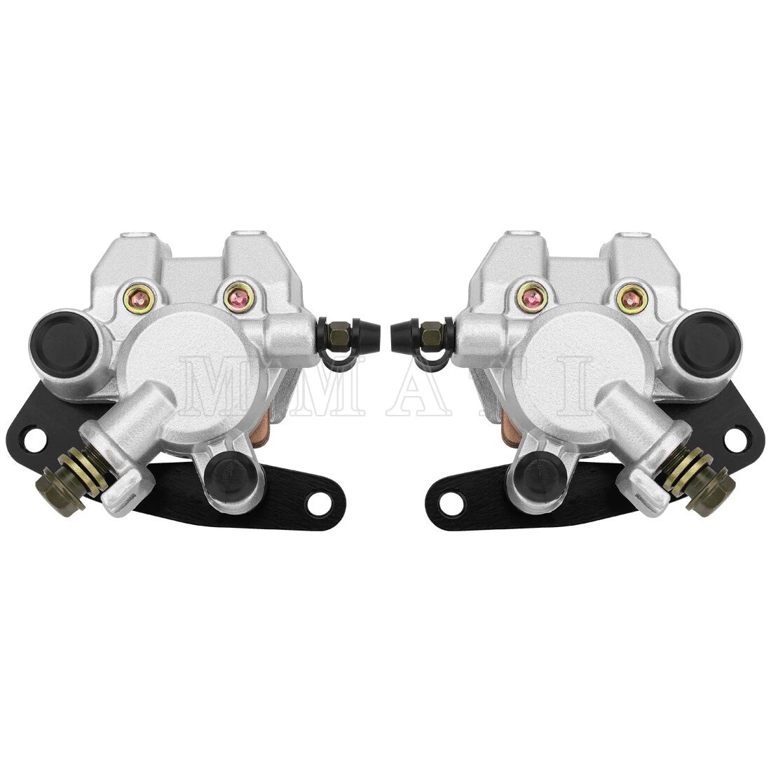 Front Brake Calipers & Pads for Yamaha Bear Tracker 250 (2001–2004)