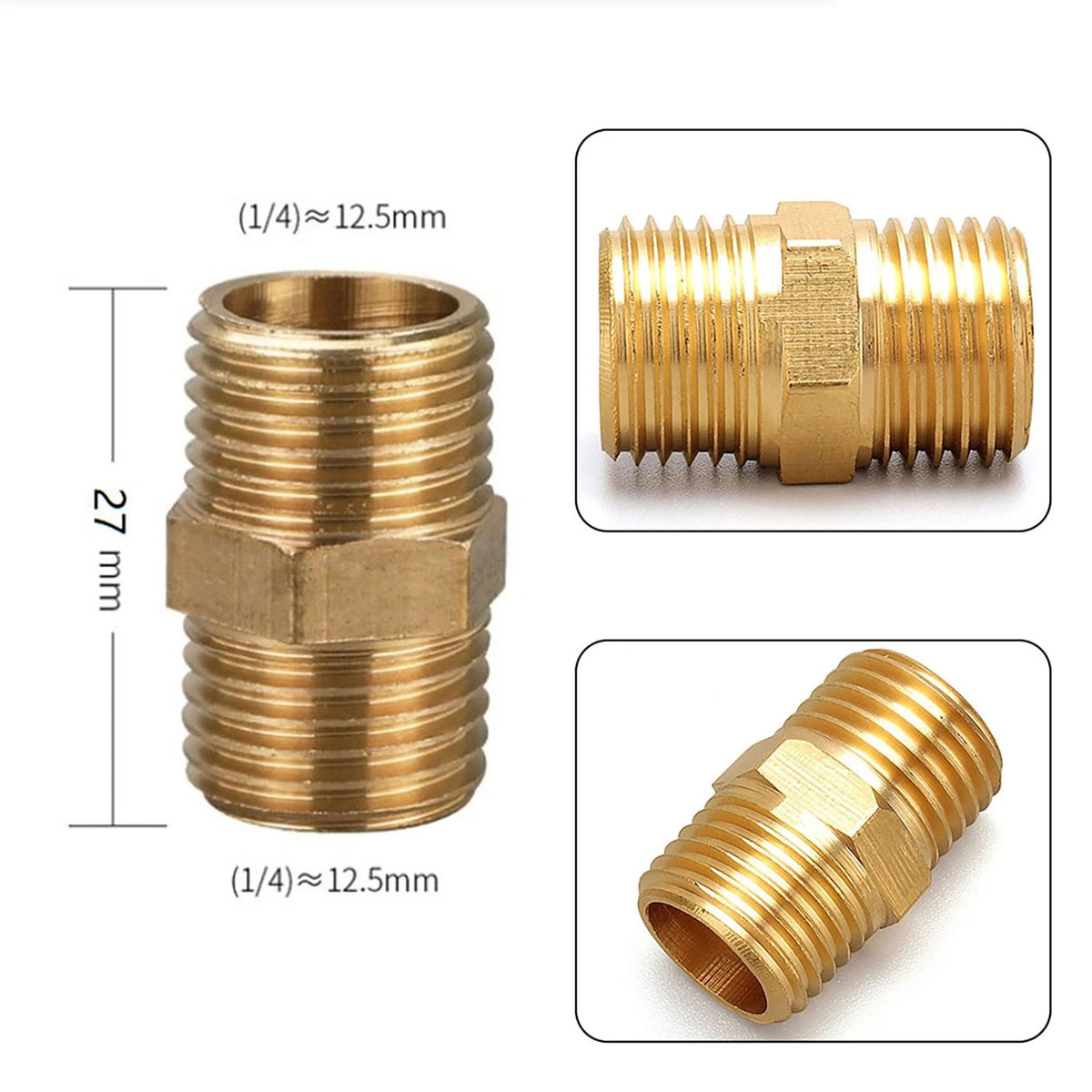 Compressor Fittings for Air Line Hose Connector (Easy Installation)