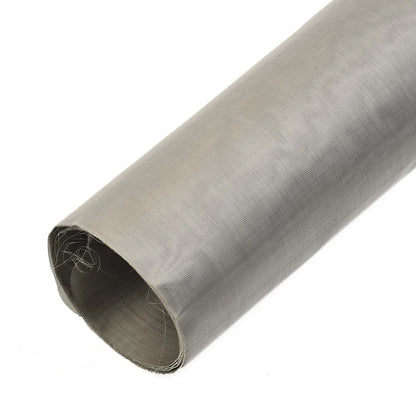 304 Stainless Steel Braided Wire 120 Mesh Fine Screen Filter 12 x 40 Inch