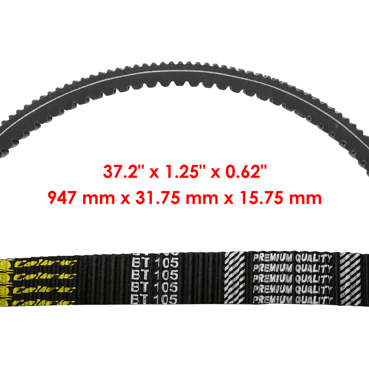 Drive Belt Replacement for Yamaha Wolverine R-Spec YXE70 4X4 (2016–2018)
