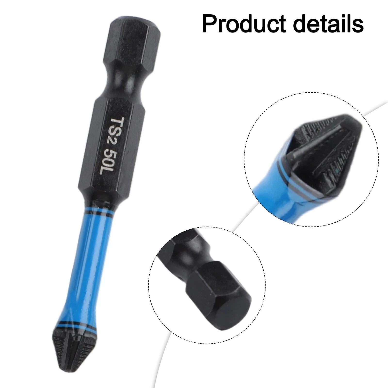 16PCS Magnetic Cross Screwdriver Bits for Multiple Drills