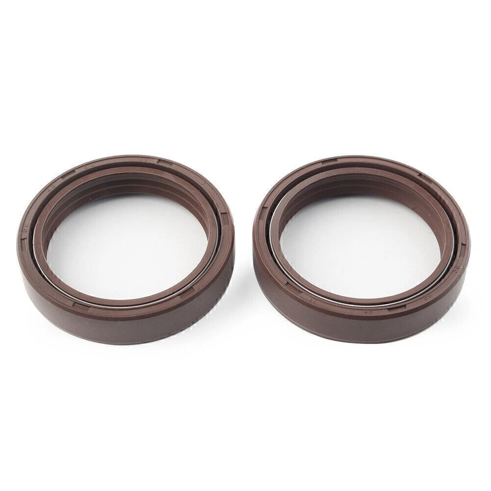 2X Fork Oil Seals for Motorcycle Front Fork Damper (41X54-11MM)