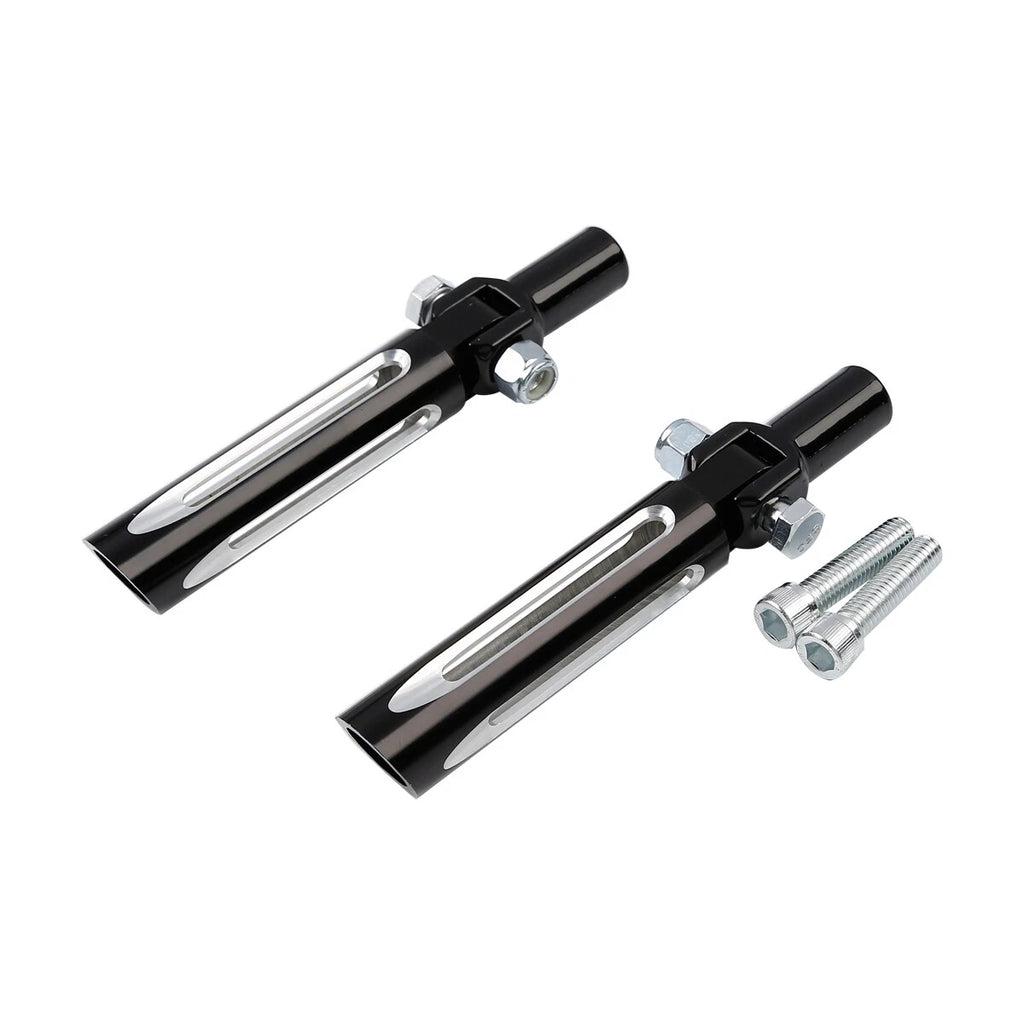 Passenger Footpegs for Harley Softail Fat Boy FLSTF (2000–2006)