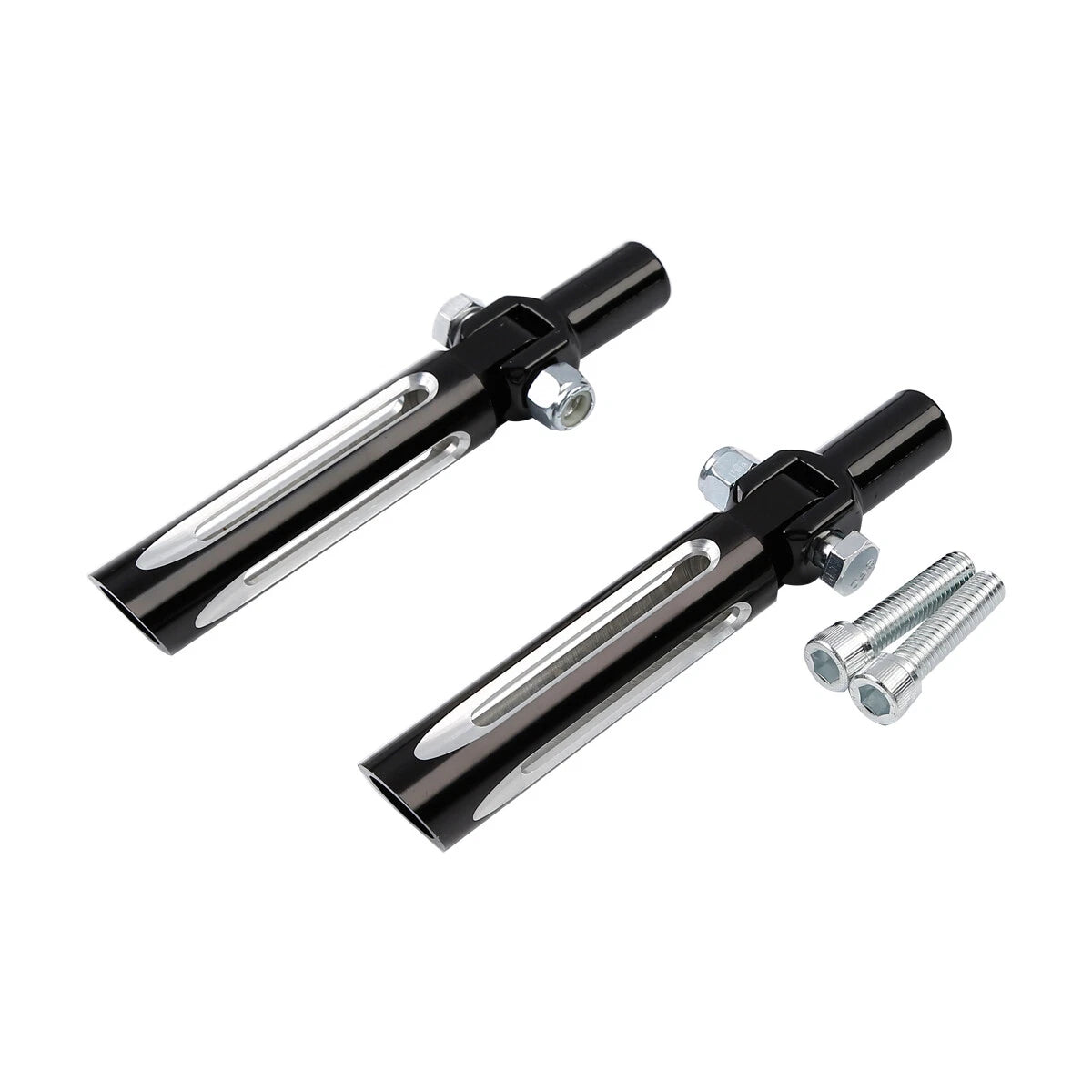Passenger Footpegs for Harley Softail Fat Boy FLSTF (2000–2006)