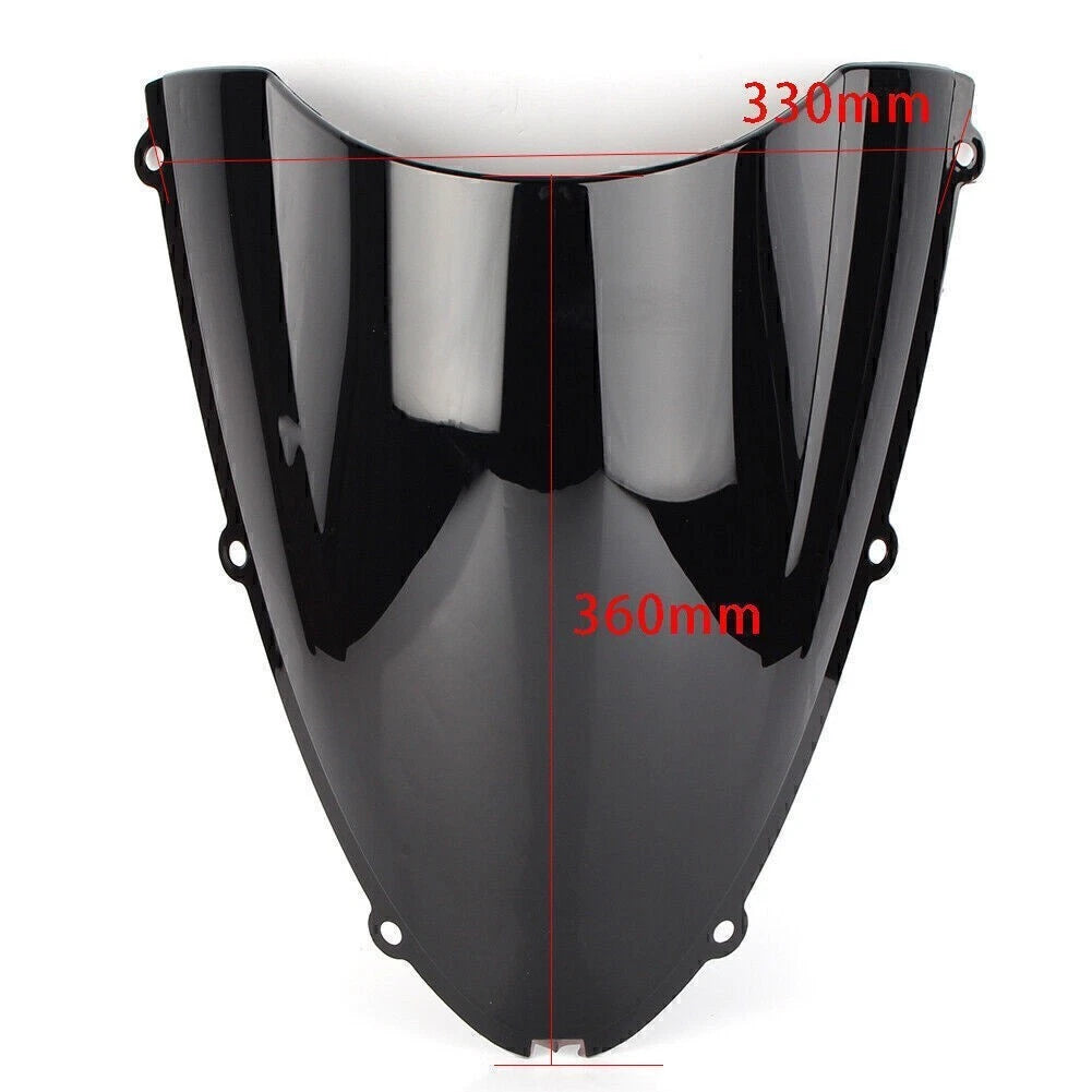 Windshield Windscreen for Kawasaki Ninja ZX6R (2005–2008) Silver