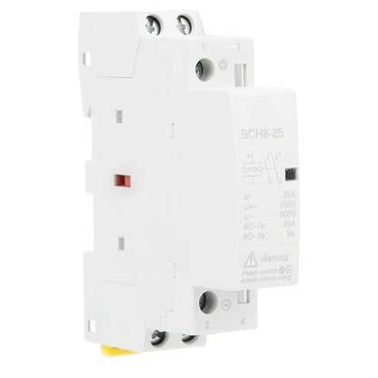 25A 2P Electromagnetic Contactor AC230V DC24V for Indoor Electrical Use