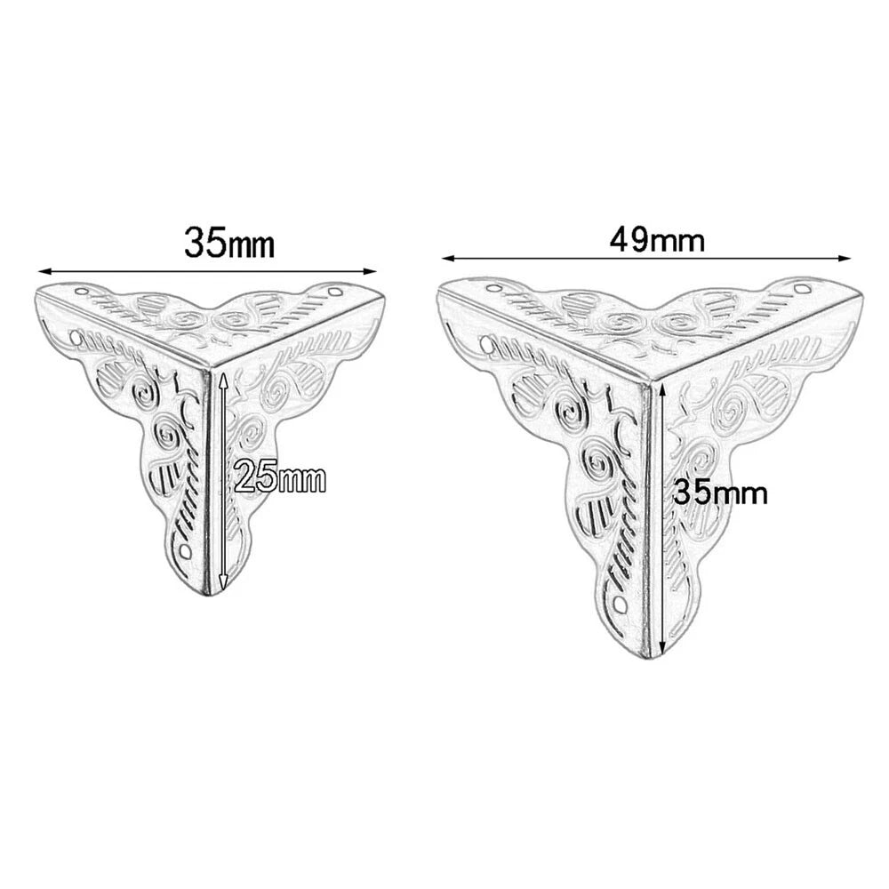 Set of 4 Corner Protectors for Desk Jewelry Box Decor