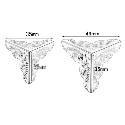 Set of 4 Corner Protectors for Desk Jewelry Box Decor