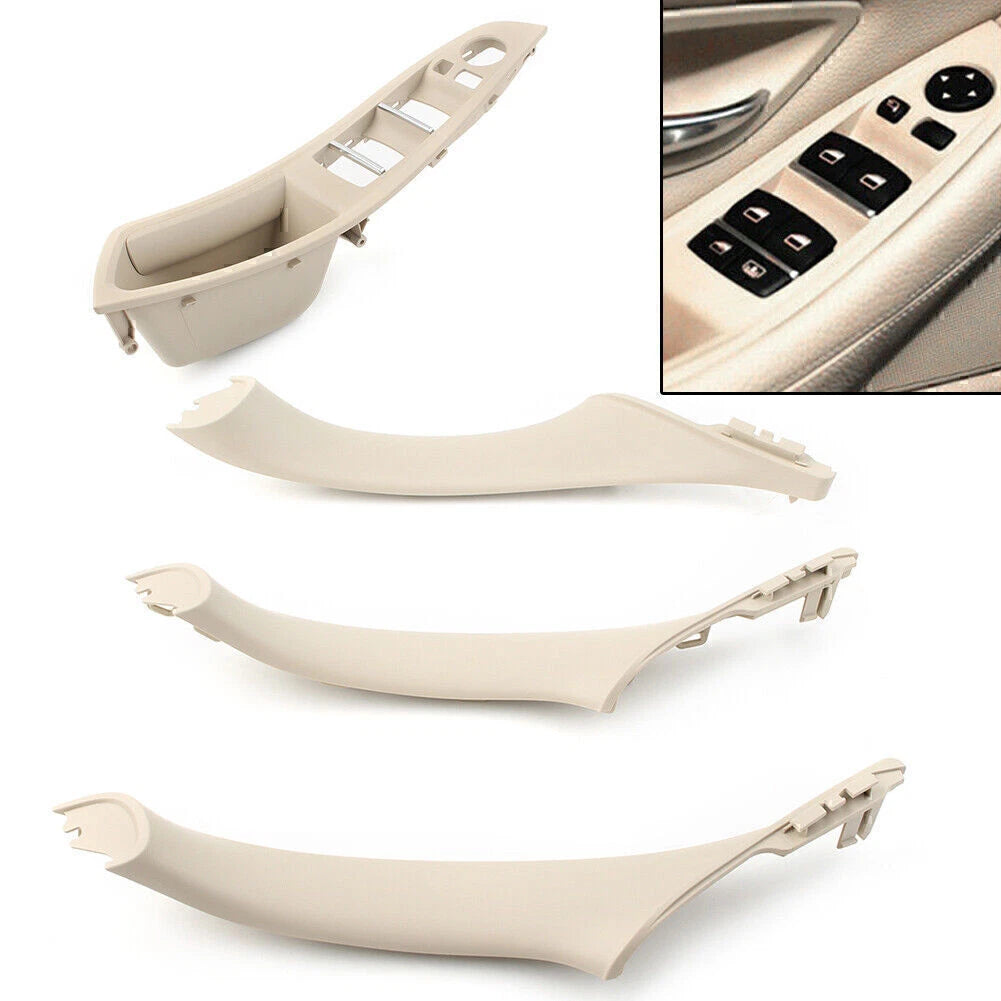 Inner Window Switch Armrest Panel Door Handle Kit for BMW 5 Series F10 F11 (2010–2017)