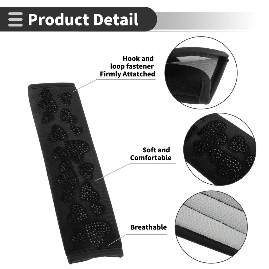 Seat Belt Cover Pad for Universal Fit (23cm)