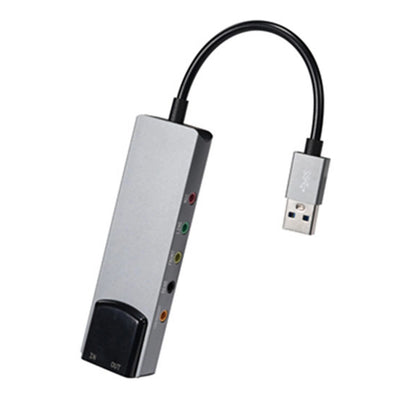 USB Sound Card 5.1 Channel External Audio Card SPDIF Optical