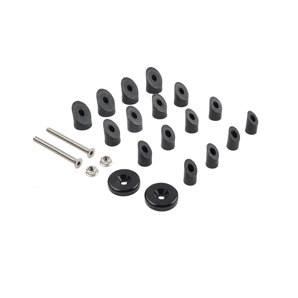 Handlebar Grips with End Caps for Motorcycle (7/8'' 1'')