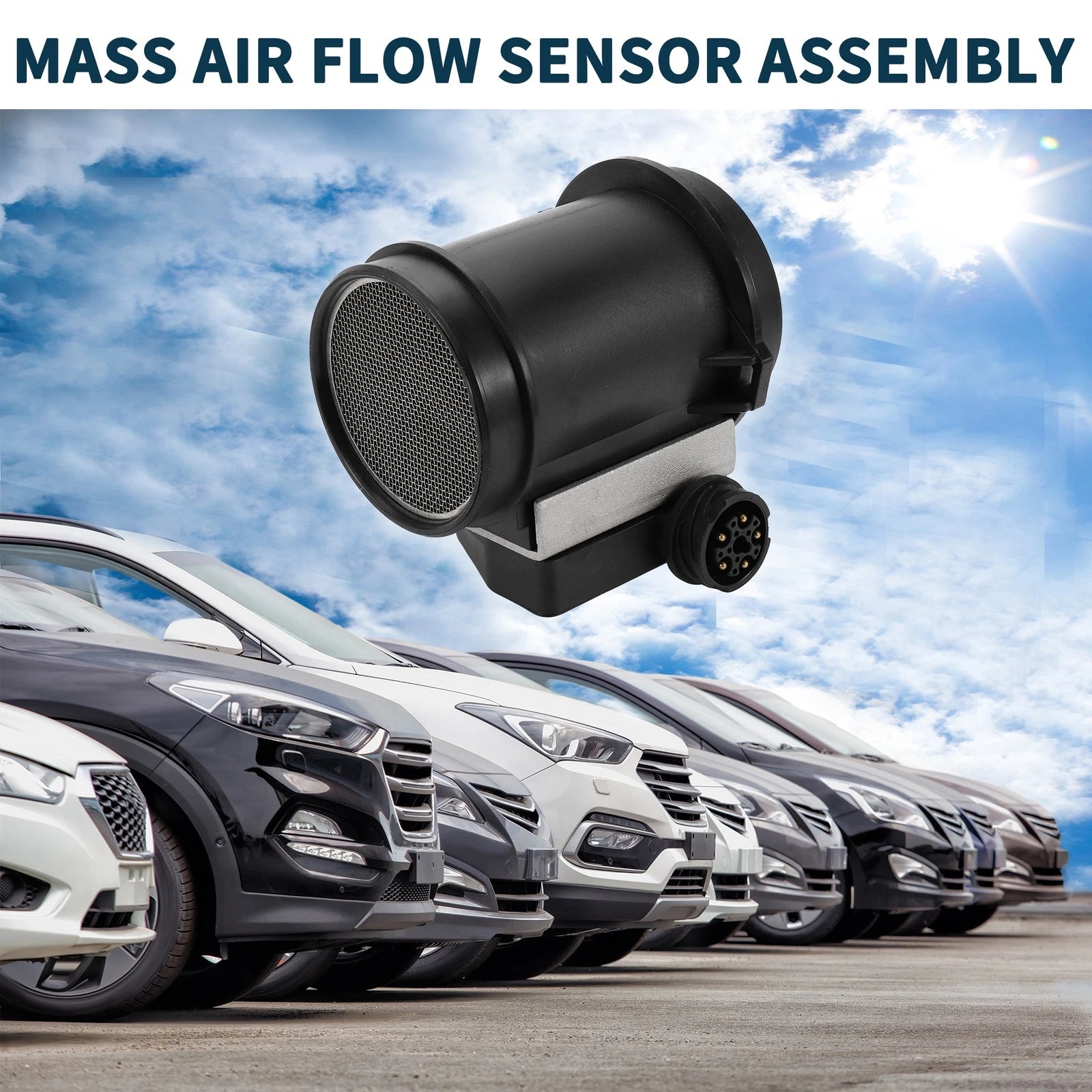 Mass Air Flow Sensor Meter Assembly Replacement for Mercedes-Benz S600 (2001–2013)