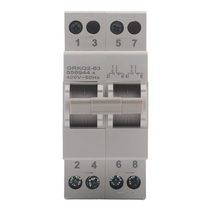 32A 400V Dual Power Transfer Switch with Reinforced Handle