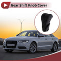 Gear Shift Knob Cover for Car SUV RV Hook and Loop Style Black