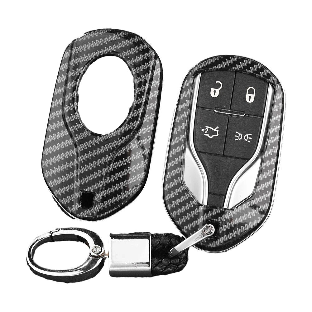 Carbon Fiber Key Shell Protector for Maserati Ghibli (2014–2023)