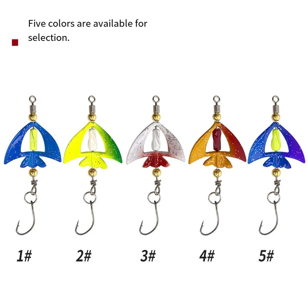 Rotating Flying Fish Lure 38g for Fishing (Reflective)