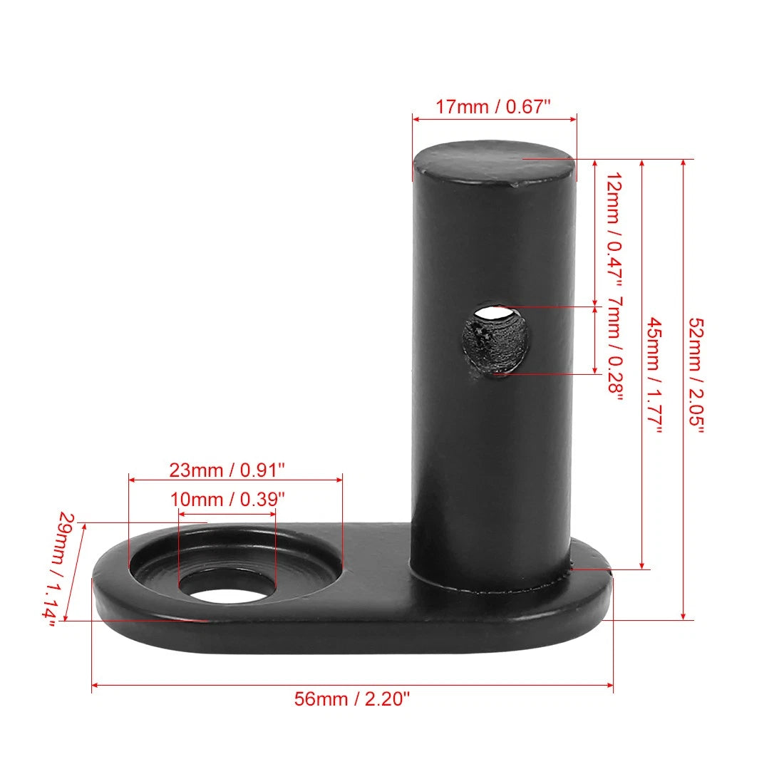 Universal Bicycle Trailer Coupler Attachment 2 Pack for Bike Trailer Hitch