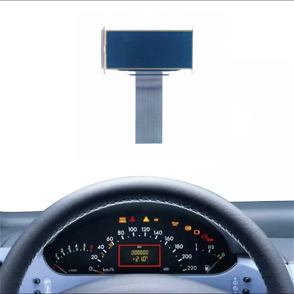 Dashboard LCD Display for Mercedes A-Class W168 / Vaneo W414 (2000–2005)