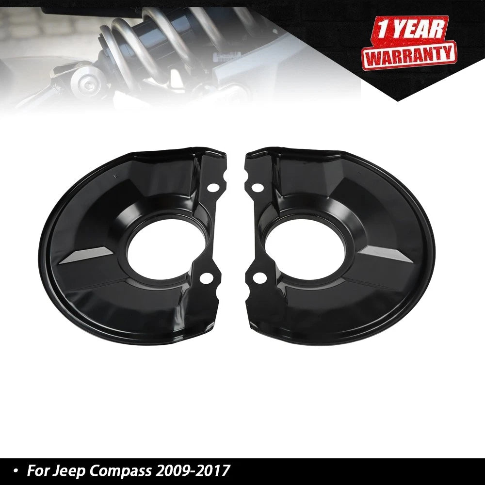 Brake Dust Shield Set for Jeep Compass Patriot (2009–2017)