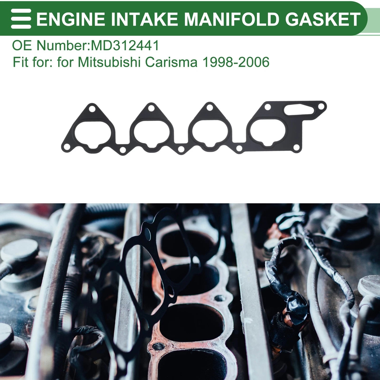 Engine Intake Manifold Gasket for Mitsubishi Carisma (1998–2006)