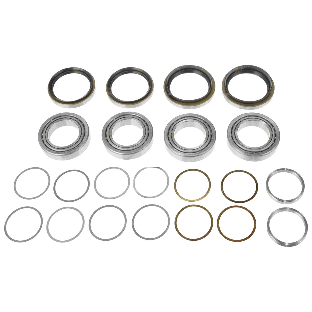 2x Front Wheel Bearing Kits + Grease for Kia Rio BC (2000–2005)