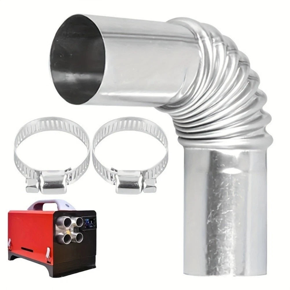 Stainless Steel Exhaust Connector Elbow Tube for Smooth Exhaust Flow