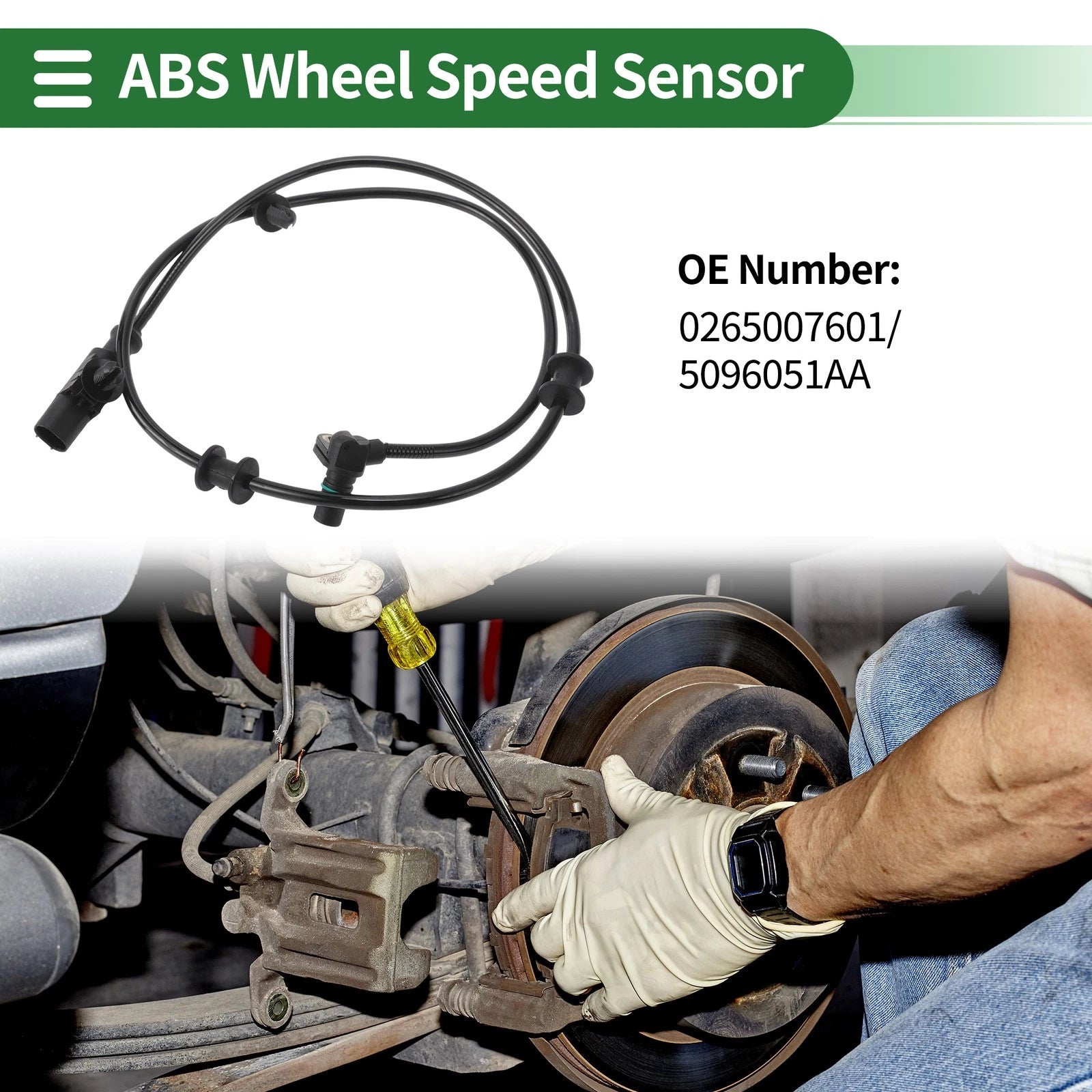 ABS Wheel Speed Sensor No. 0265007601 for Dodge Durango (2004–2005)