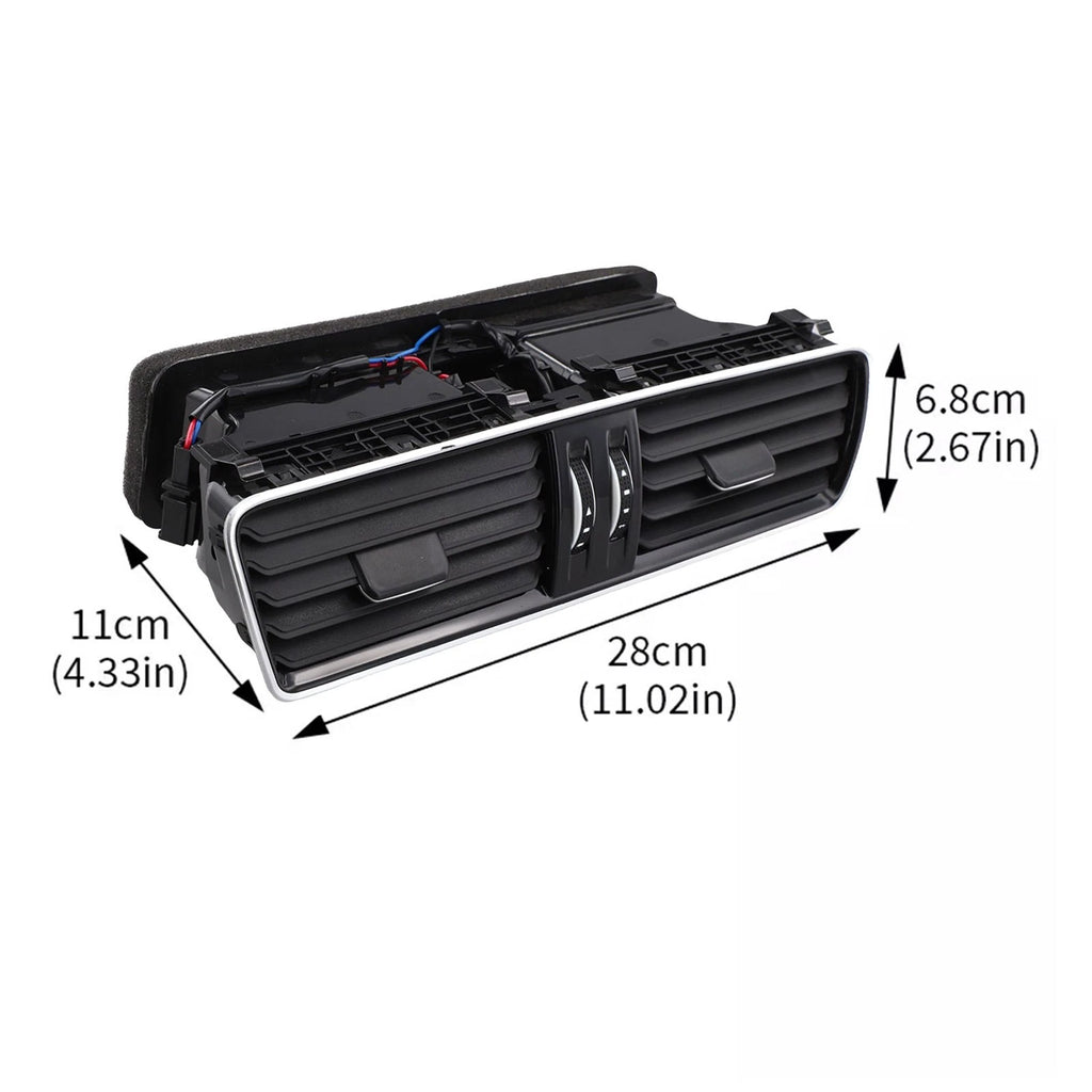 Replacement Black Center Dash Air Vent Panel for Passat 2006 to 2014 Models