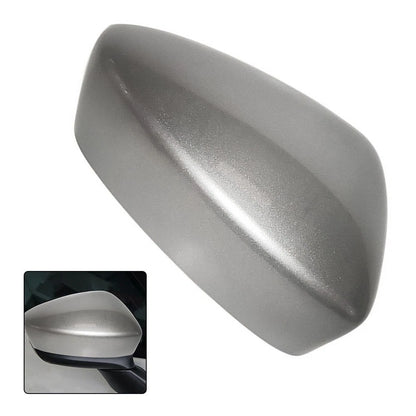 Right Wing Mirror Cover for Mazda (2010–2020) - Sleek Silver Finish