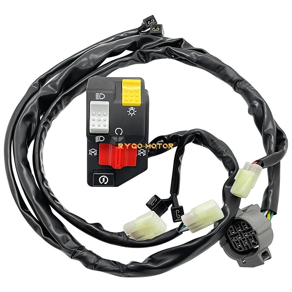 Handlebar Switch Start Stop Headlight for Honda Sportrax 300 TRX300EX (2007–2008)