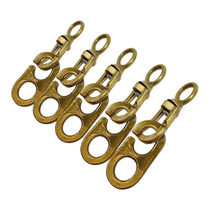 Brass Swivel Snap Hook Flag Pole Attachment for Boat Flag Clip