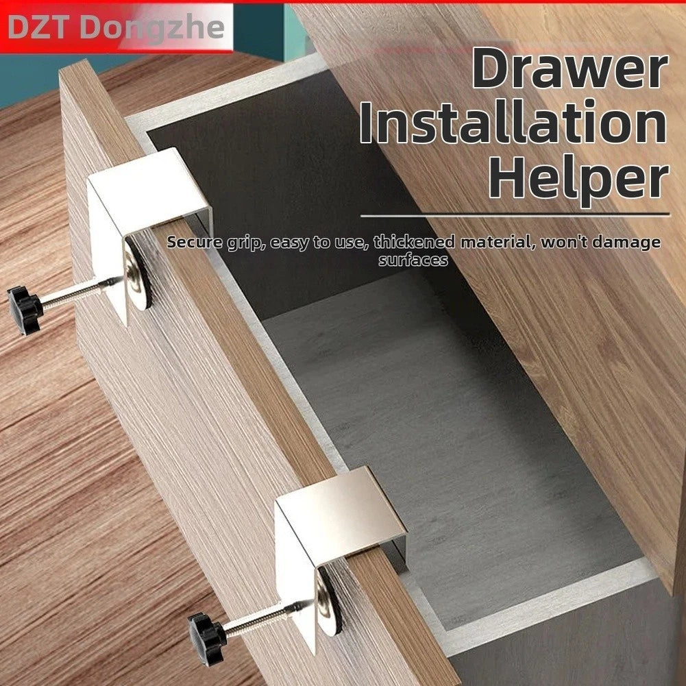 Stainless Steel Drawer Front Fixing with Nylon Clamping Disc