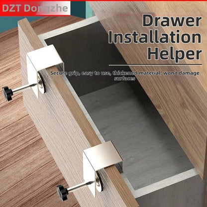 Stainless Steel Drawer Front Fixing with Nylon Clamping Disc