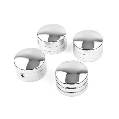 4pcs Chrome Spark Plug Head Bolt Cap Cover Plug for Harley Twin Cam 99-2017 cl