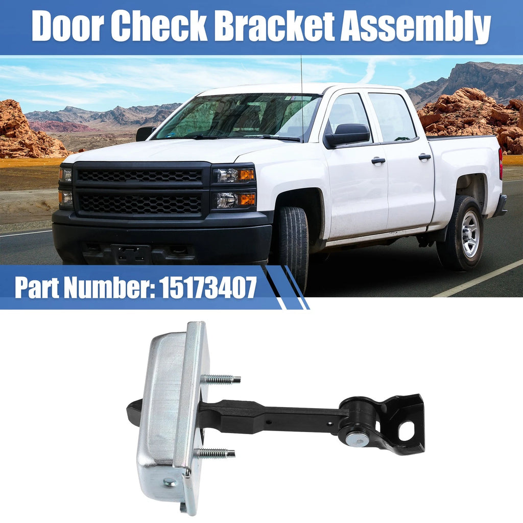 Front Door Check Stop Strap Assembly for Chevrolet Silverado GMC LH RH (2007–2013)