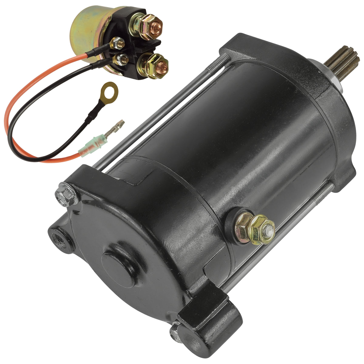 Starter Motor and Solenoid Relay Replacement for Yamaha WVT700 (1995–1998)
