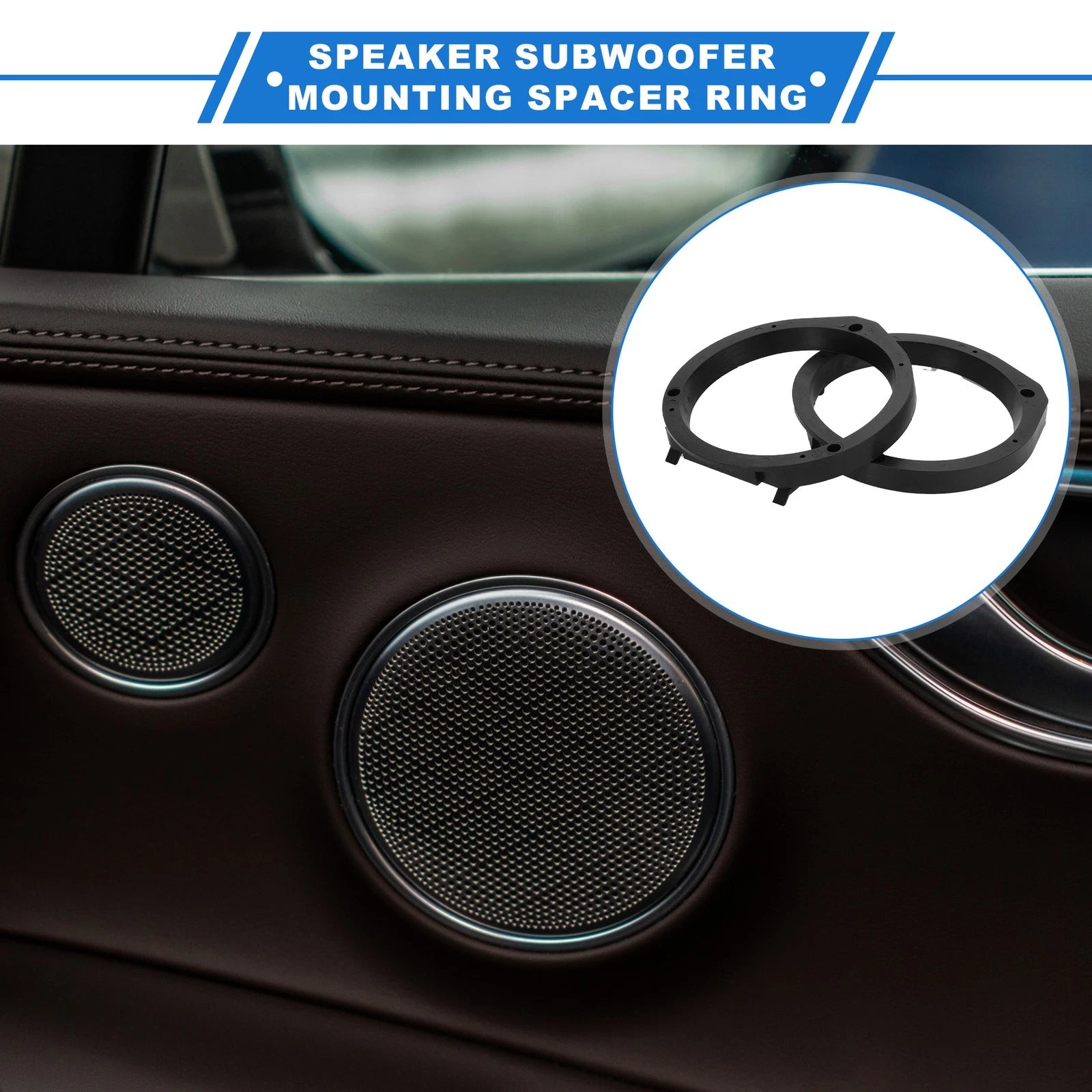 2X Speaker Spacer Ring for Honda Civic (6.5'' Tweeter)
