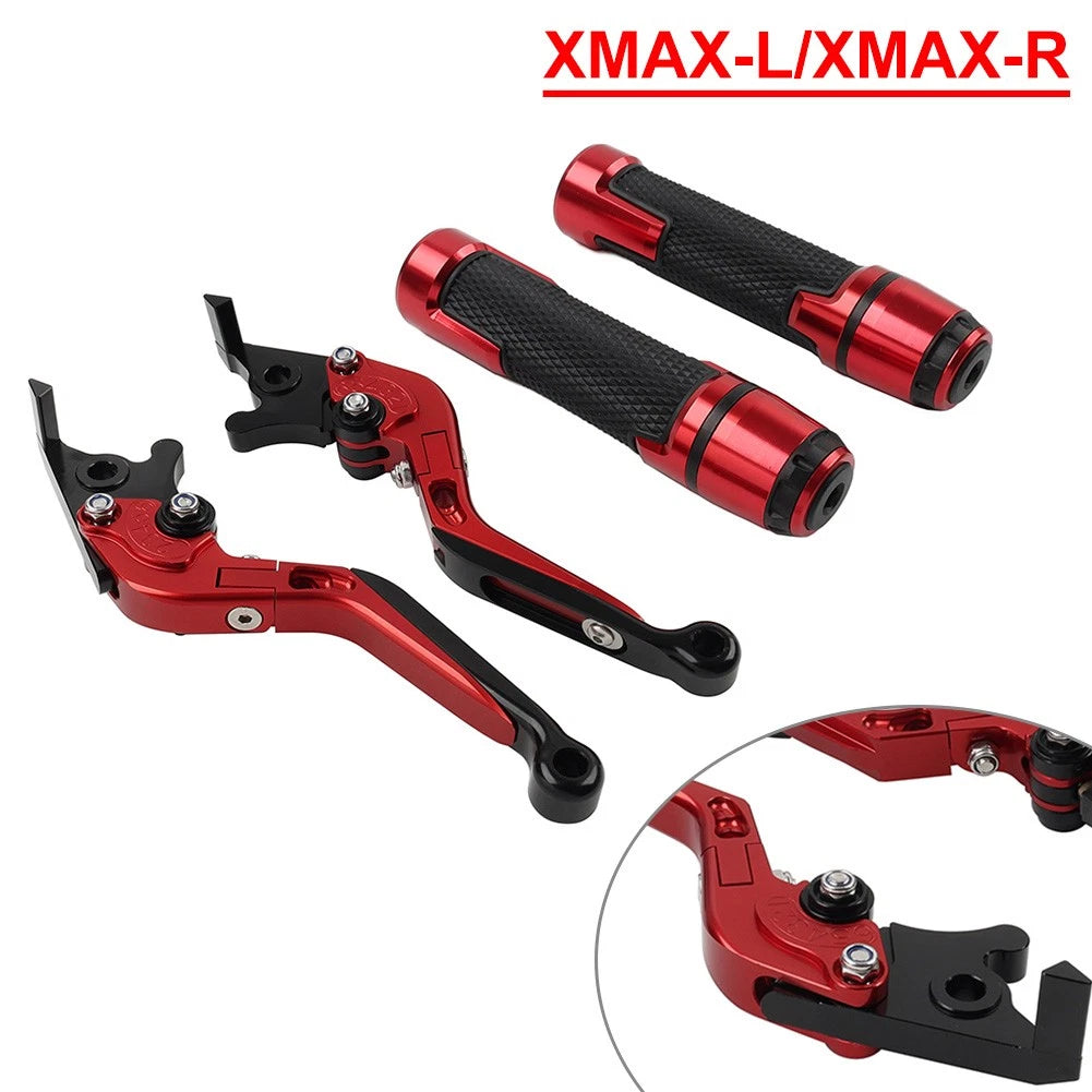 Folding Extendable Brake Clutch Lever Set for Yamaha XMAX 125/300 (2018–2023)