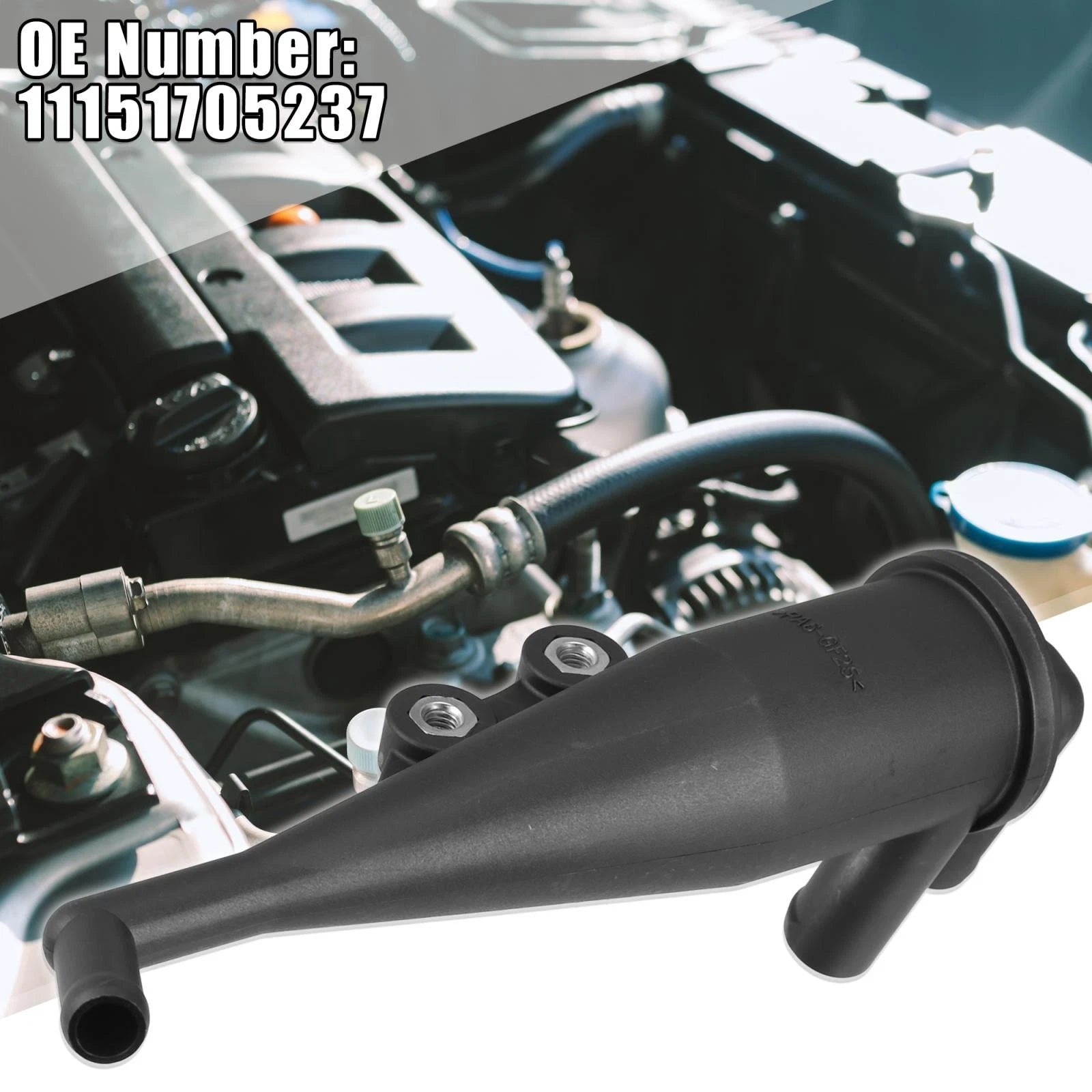 PVC Engine Crankcase Oil Water Separator for BMW Z8 X5 (2000–2003)