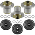Deck Spindle and Pulley Replacement for Husqvarna BZ6127 BZ6134 BZ7234 (2015–2018)